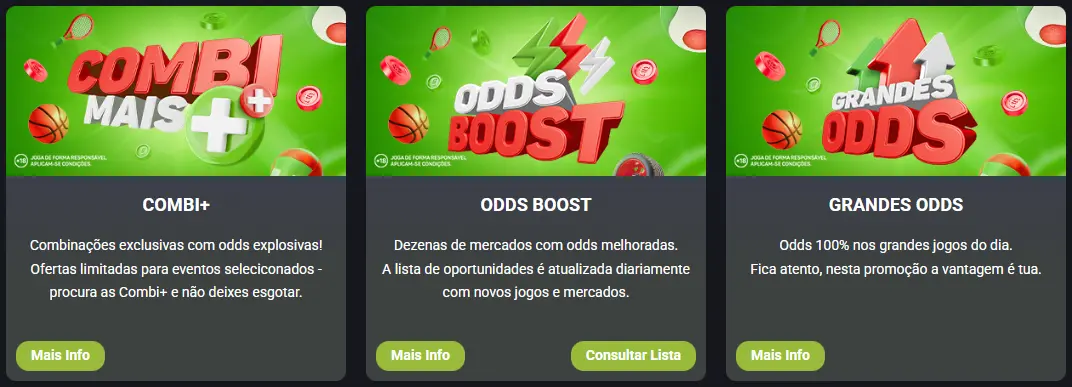 Depósitos com bónus adicional para jogadores ativos